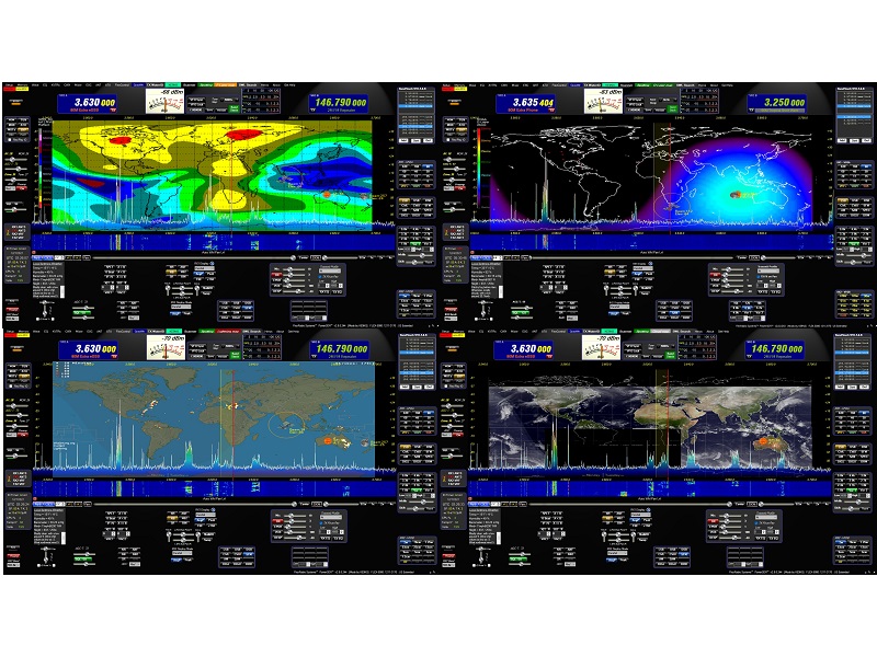 Maps of PowerSDR